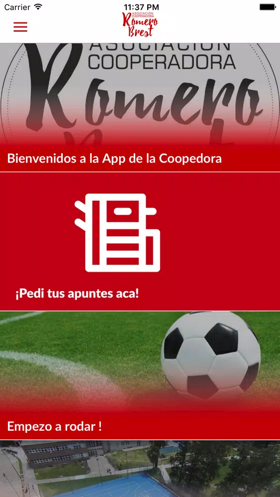 Screenshot di Coop. Romero Brest