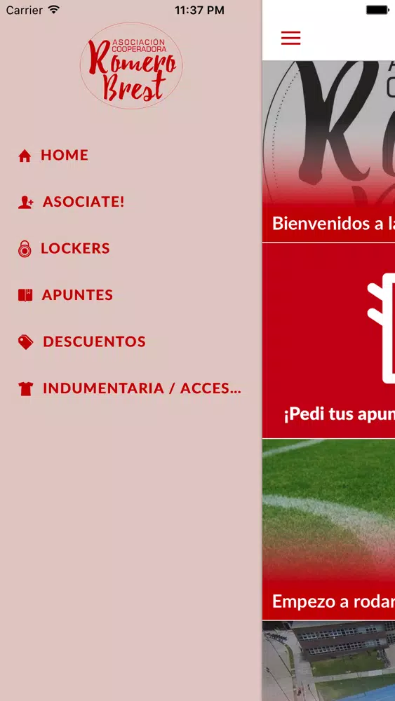 Screenshot di Coop. Romero Brest