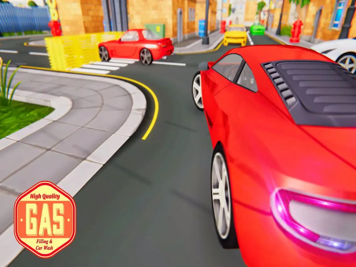 Capturas de tela do Car Wash Gas Station Parking iPad 