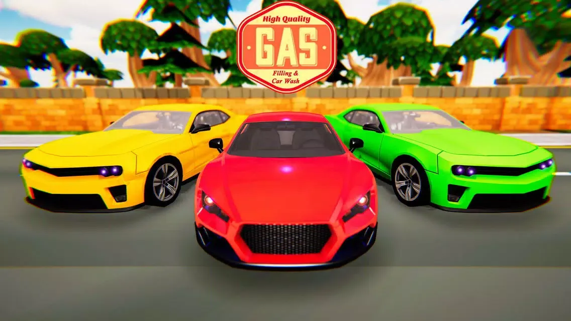 Capturas de tela do Car Wash Gas Station Parking
