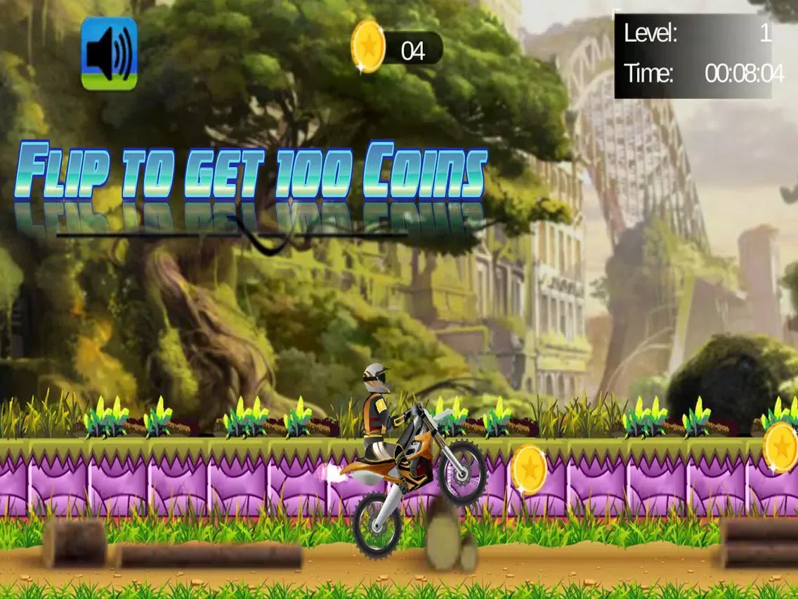 Dirt Motor bike Racing 2D iPad  Ekran Görüntüleri