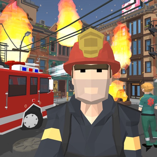 City Firefighter Heroes 3D