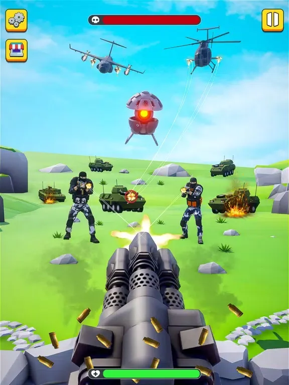 FPS Infantry Attack: Gun Games iPad  Screenshots