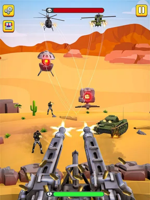 FPS Infantry Attack: Gun Games iPad  Screenshots