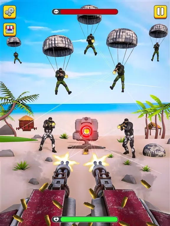 FPS Infantry Attack: Gun Games iPad  Screenshots