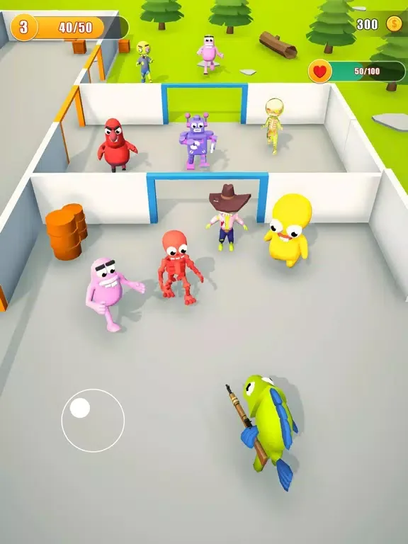 Guys Fight US: Shooting Games iPad  Screenshots