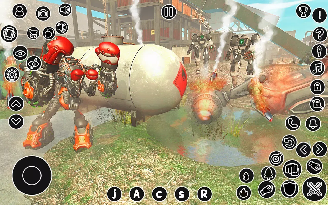 Screenshot di Mech shooter Battle Arena War