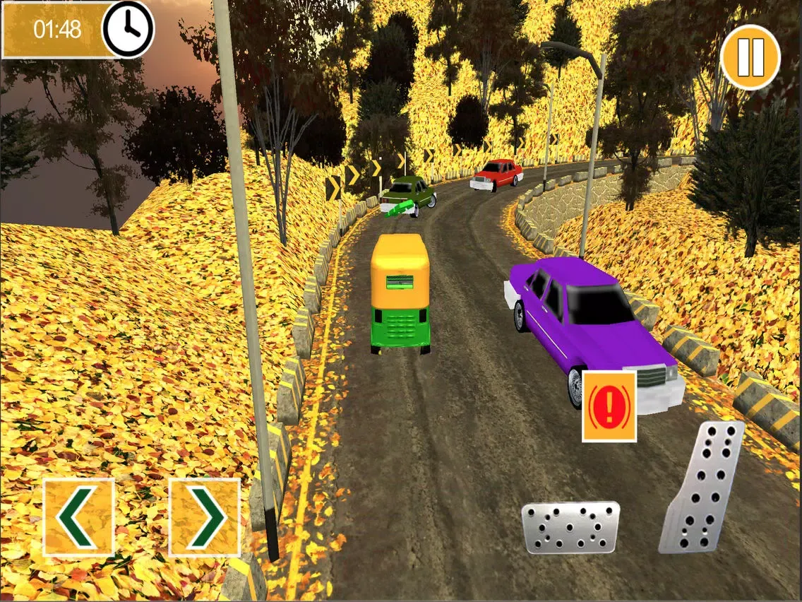 Mountain Rickshaw Driving Sim iPad  سکرین شاٹس