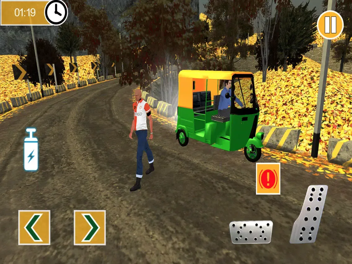 Mountain Rickshaw Driving Sim iPad  سکرین شاٹس