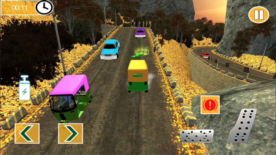 Mountain Rickshaw Driving Sim سکرین شاٹس