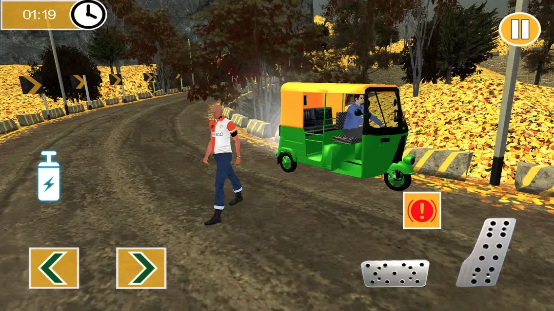 Mountain Rickshaw Driving Sim سکرین شاٹس