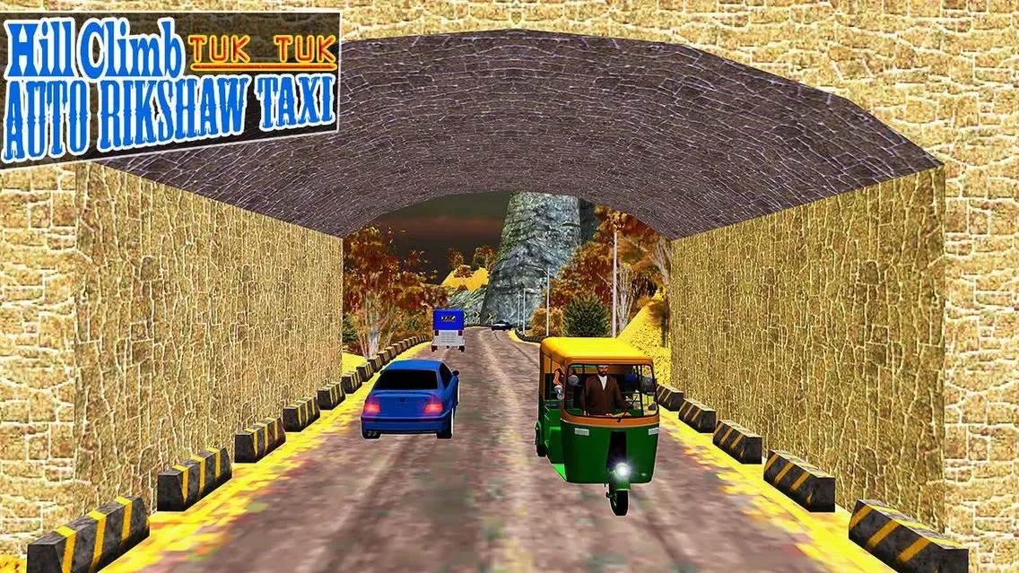 Mountain Rickshaw Driving Sim سکرین شاٹس