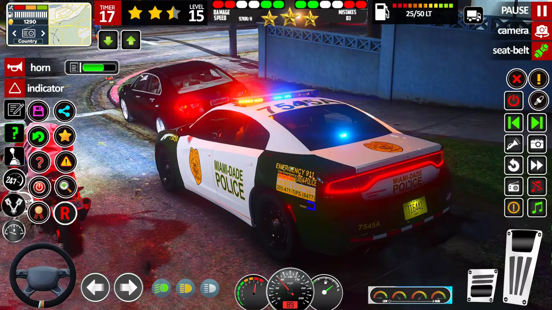 Police Car Chase Cop Simulator 스크린샷