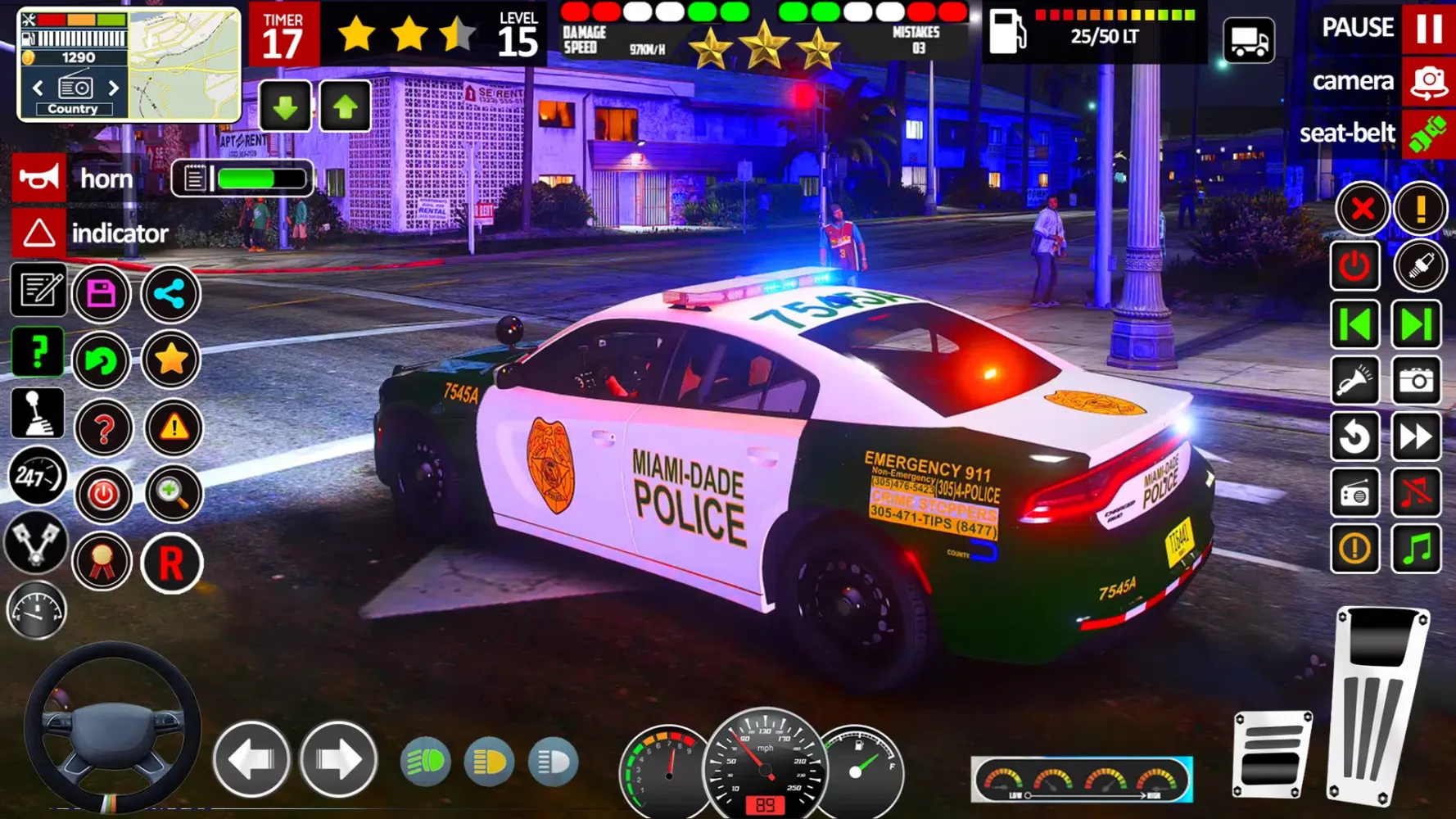 Police Car Chase Cop Simulator 스크린샷