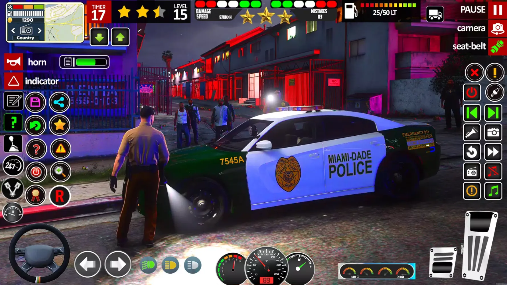 Police Car Chase Cop Simulator 스크린샷