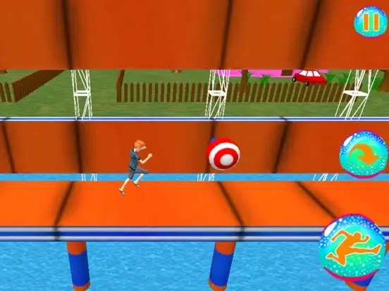 Zrzuty ekranu Stuntman Run - Water Park 3D iPad 