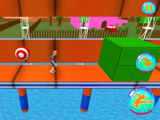 Zrzuty ekranu Stuntman Run - Water Park 3D iPad 