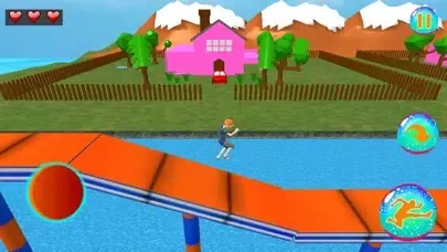 Zrzuty ekranu Stuntman Run - Water Park 3D