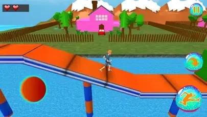Zrzuty ekranu Stuntman Run - Water Park 3D