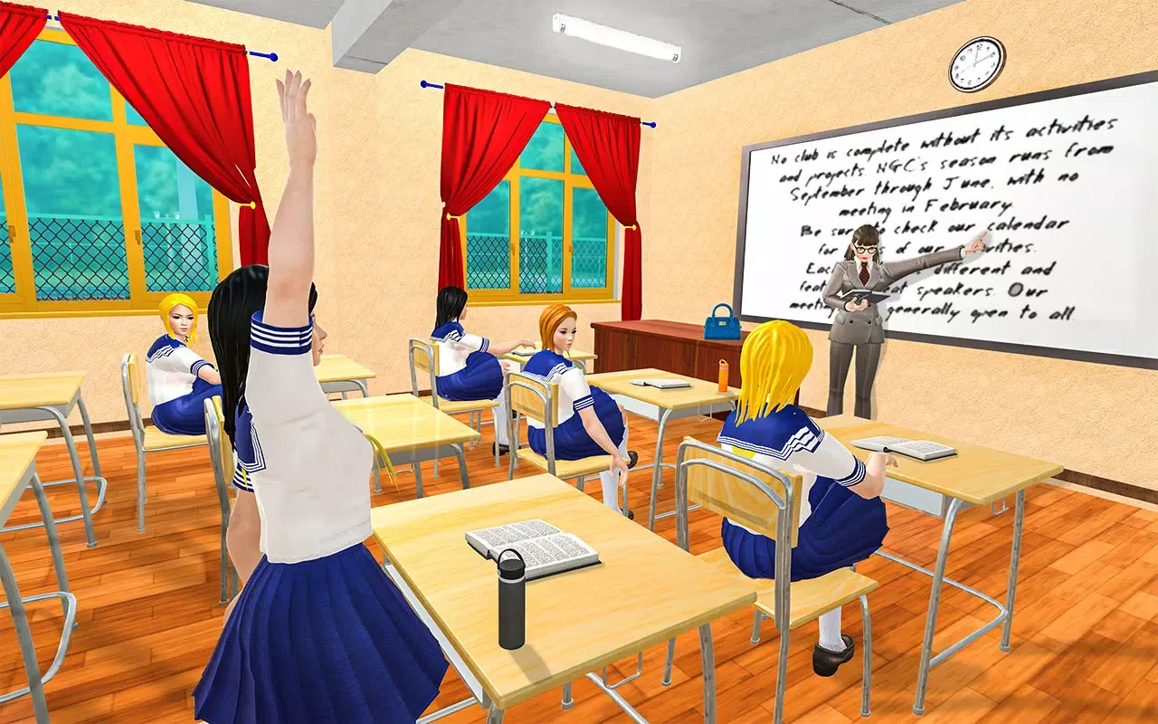Captures d'écran de High School Life Teacher Games
