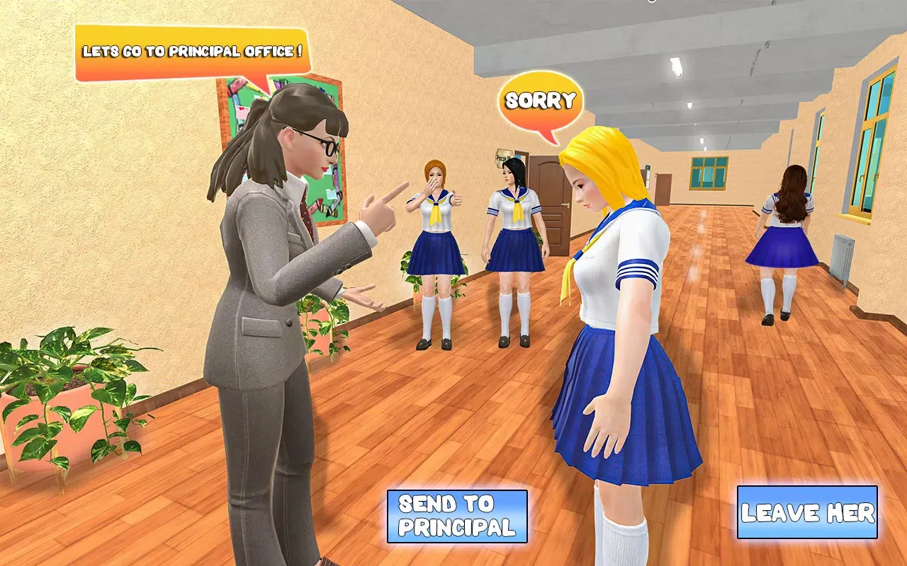 Captures d'écran de High School Life Teacher Games