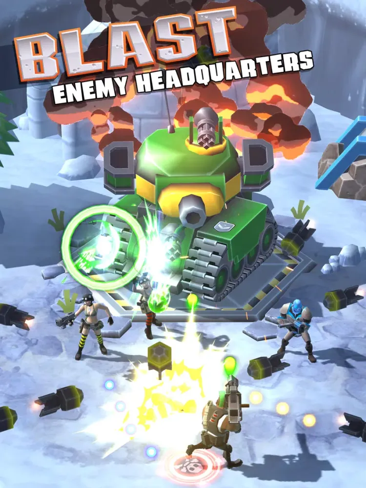 RAID HQ iPad  Screenshots