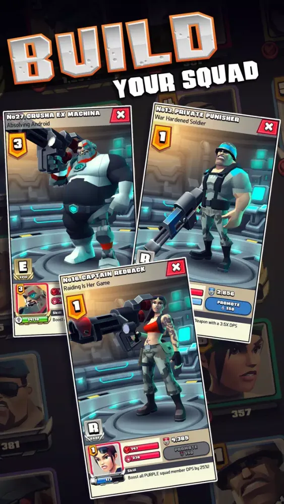 RAID HQ Screenshots