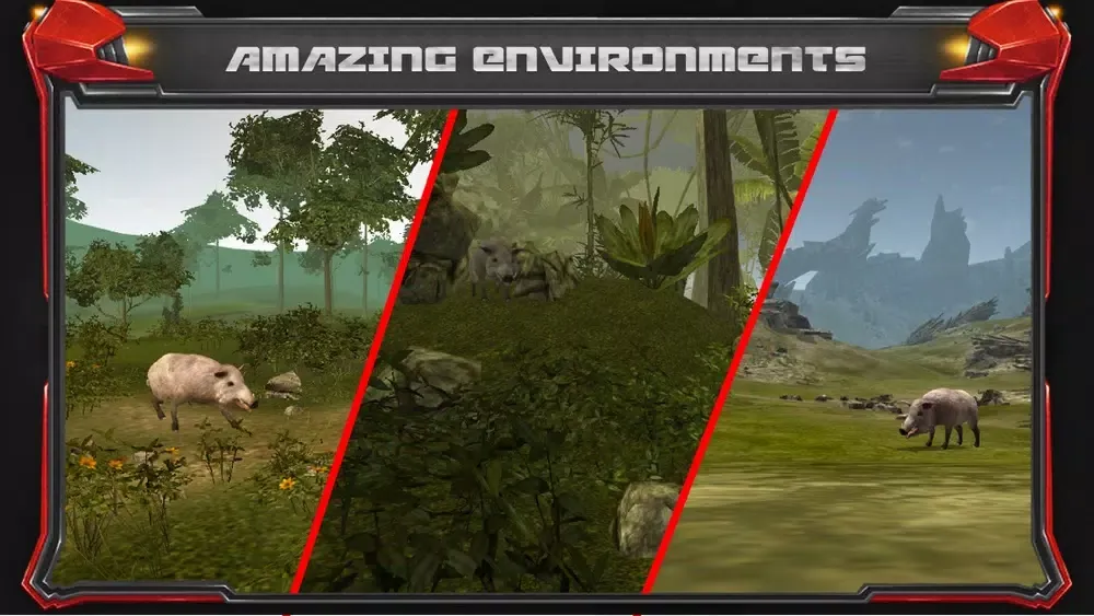 Zrzuty ekranu Wild Hunt Pig Sniper Shooting
