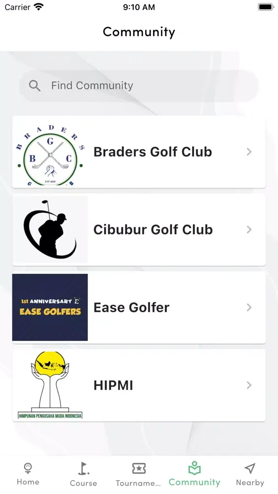 My Golf Statistic MGS Screenshots