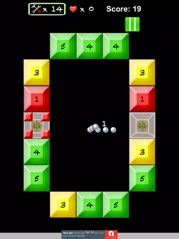Zrzuty ekranu Blocks Vs Snakes iPad 