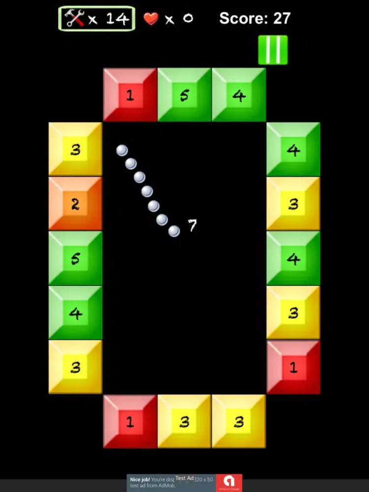 Zrzuty ekranu Blocks Vs Snakes iPad 