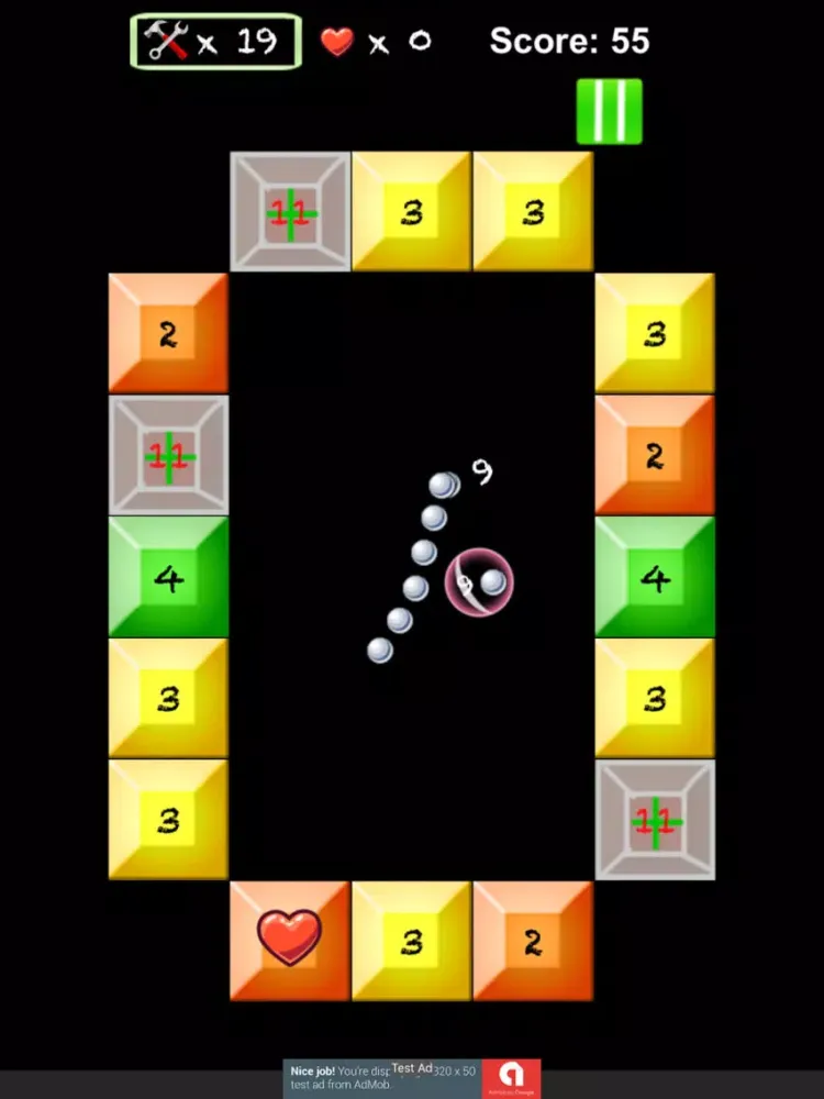 Zrzuty ekranu Blocks Vs Snakes iPad 