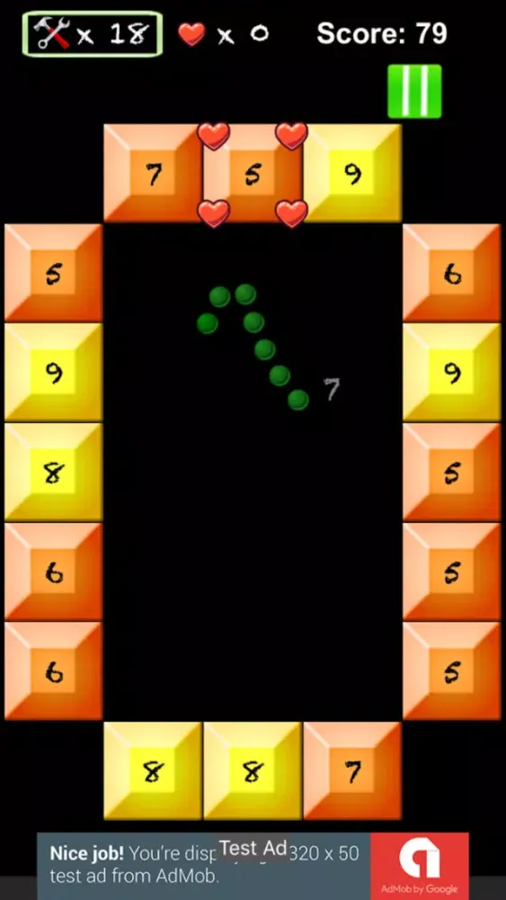 Zrzuty ekranu Blocks Vs Snakes