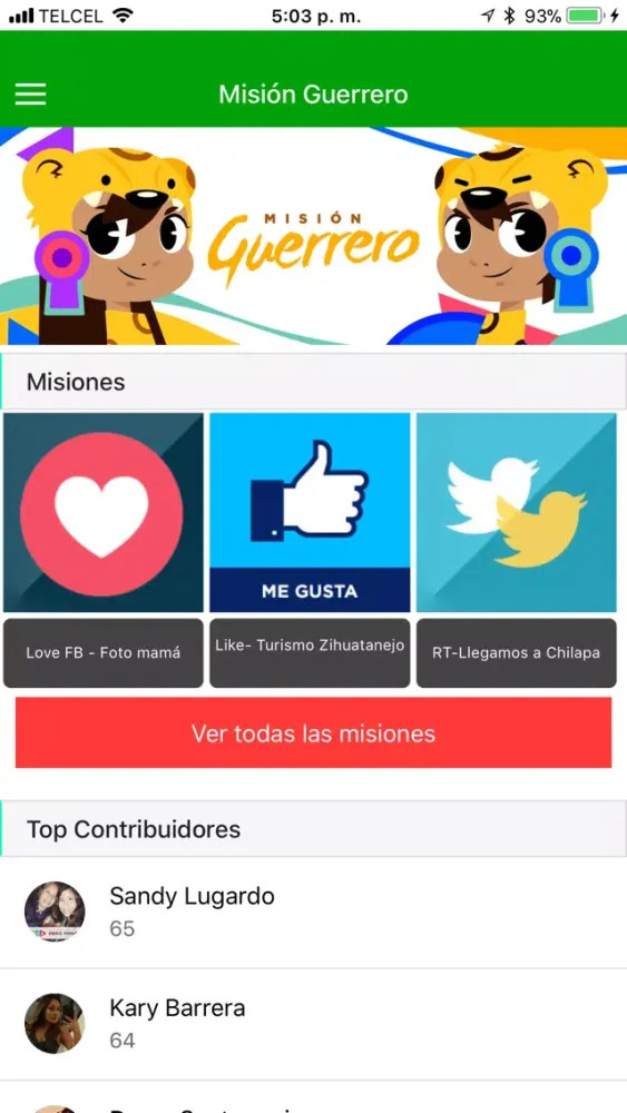 Capturas de pantalla de Misión Guerrero