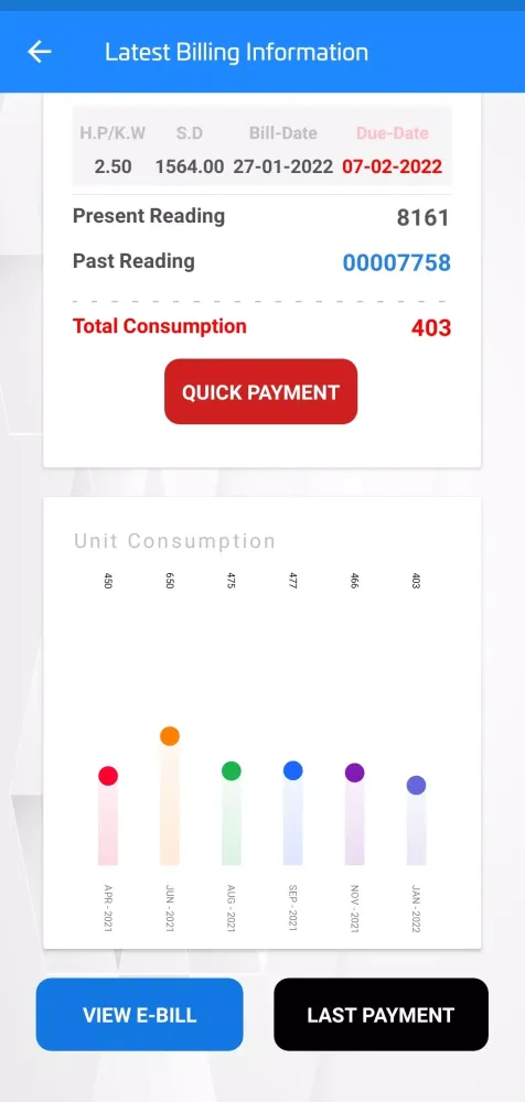 MGVCL App Ekran Görüntüleri