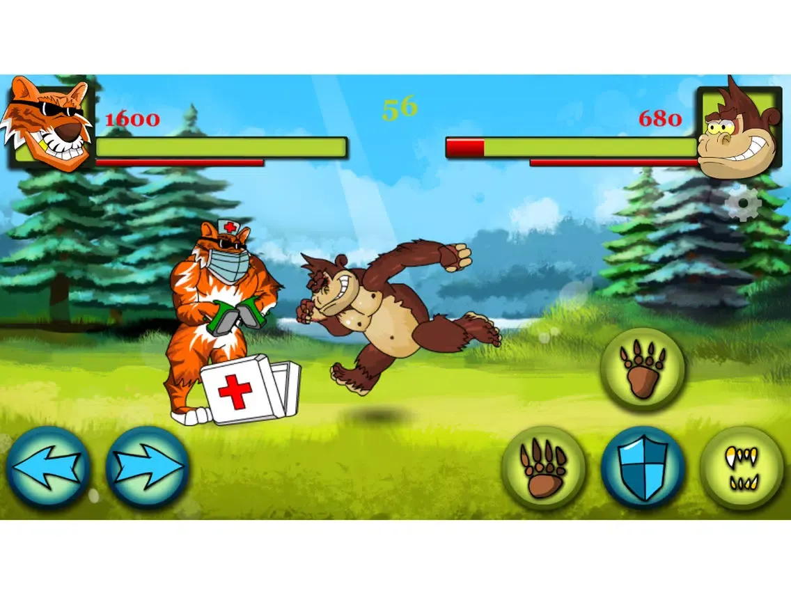 تصاویر Forest Fight Free iPad 