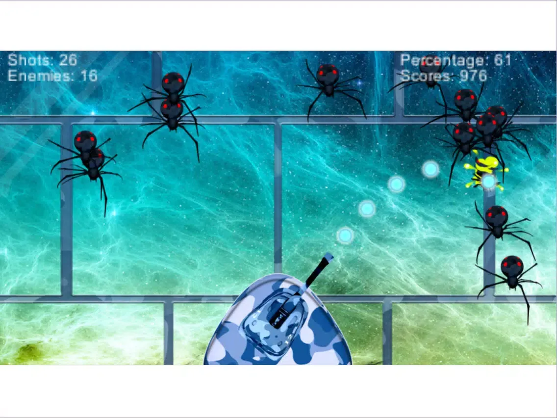 Spider Storm Free iPad 應用截圖