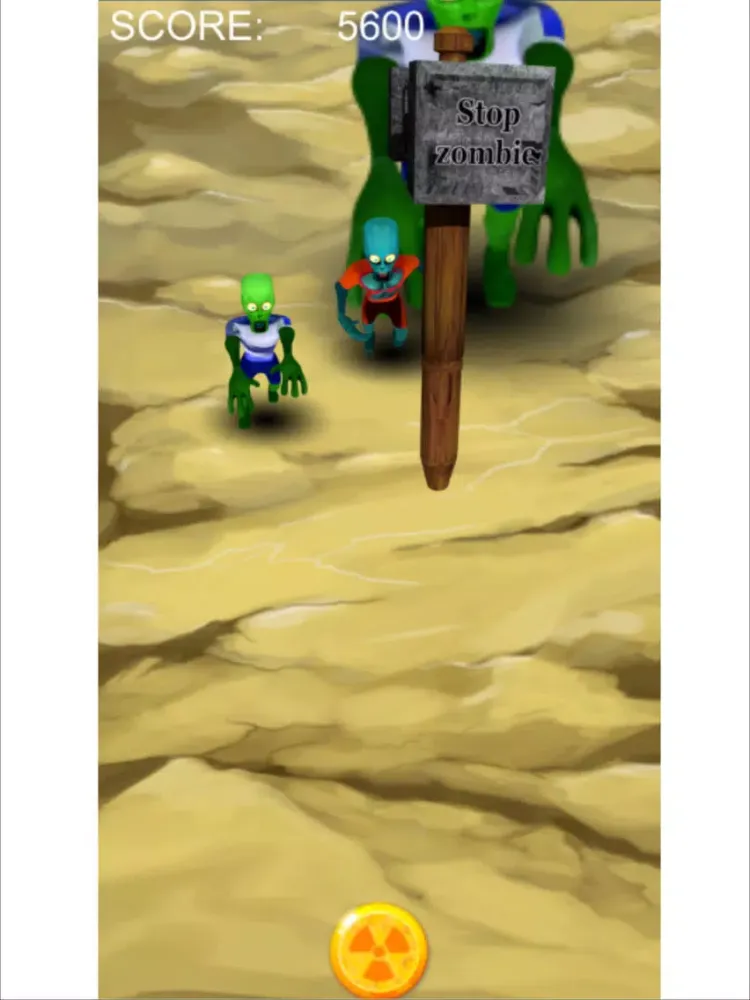 Zombies Attack Free iPad  스크린샷