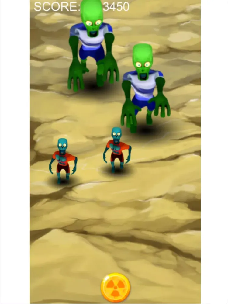 Zombies Attack Free iPad  스크린샷