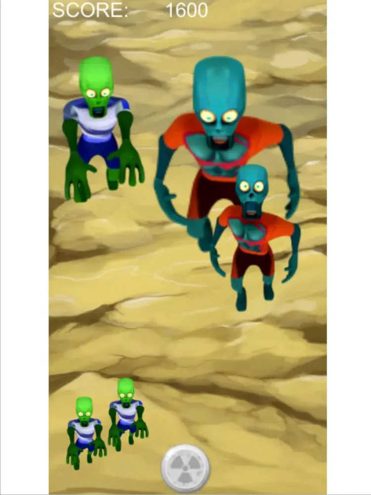 Zombies Attack Free iPad  스크린샷