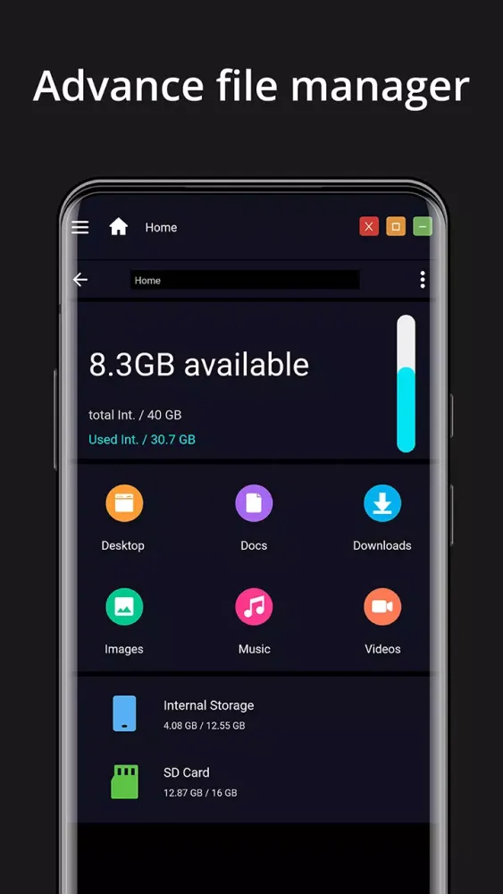 Captures d'écran de Dark Mode Launcher