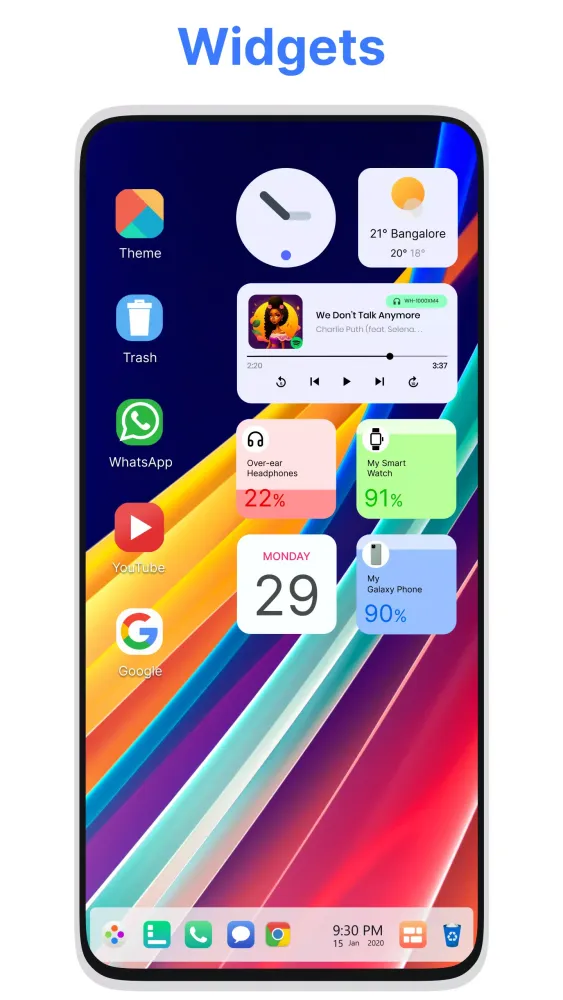 Capturas de pantalla de U Launcher