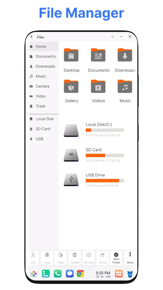 Capturas de pantalla de U Launcher