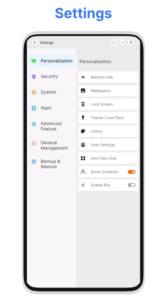 Capturas de pantalla de U Launcher