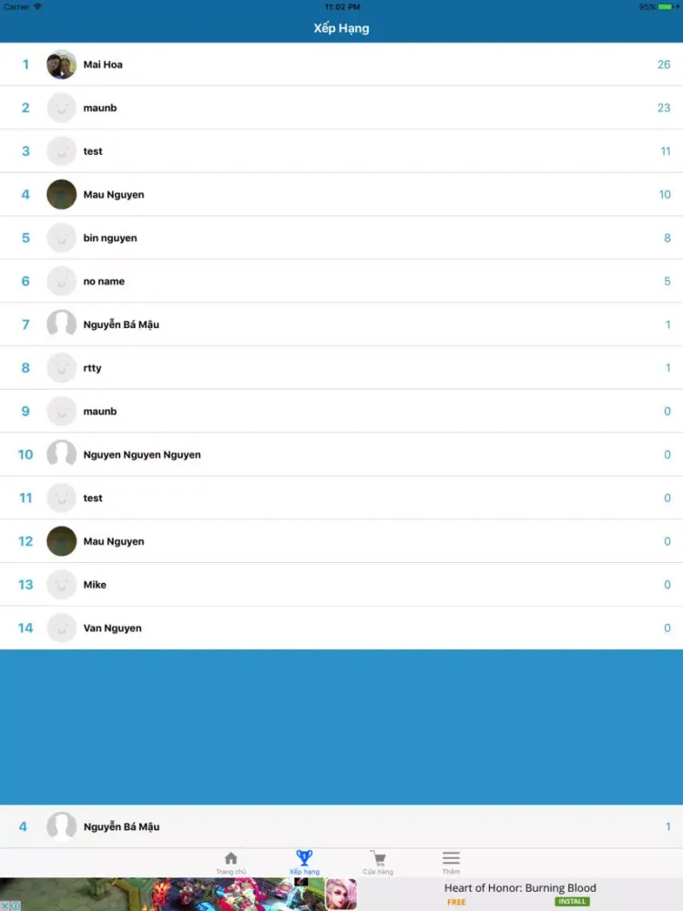 Capturas de pantalla de Ai Hơn Ai iPad 