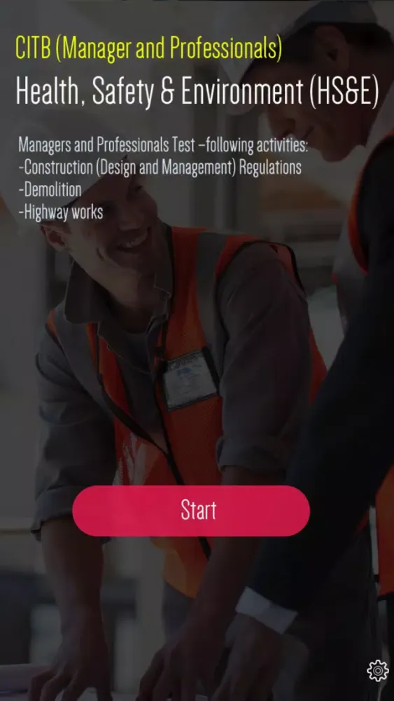 CITB MAP H&S Test - Managers and Professionals स्क्रीनशॉट