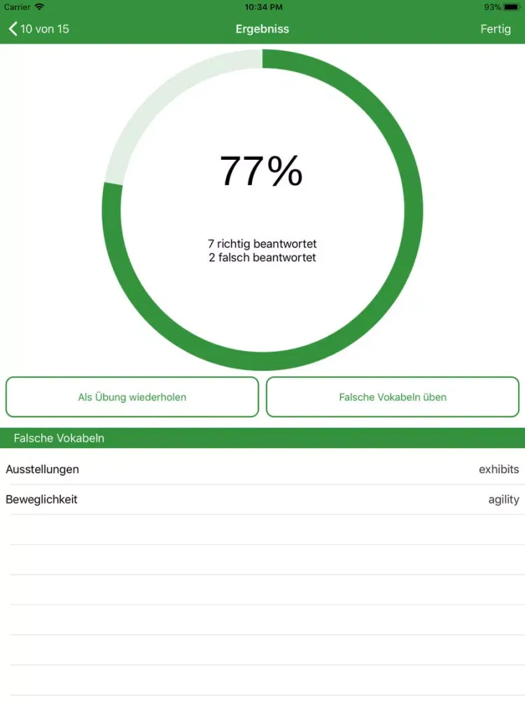 Brainstar - Lerntrainer iPad  Screenshots
