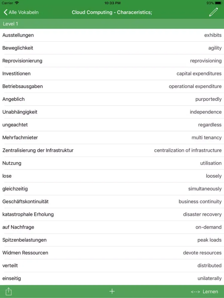 Brainstar - Lerntrainer iPad  Screenshots
