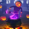 Scary Halloween Boy Hunt House
