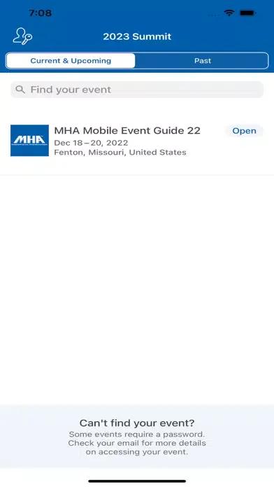 Business Summit MHA, Navigator应用截图